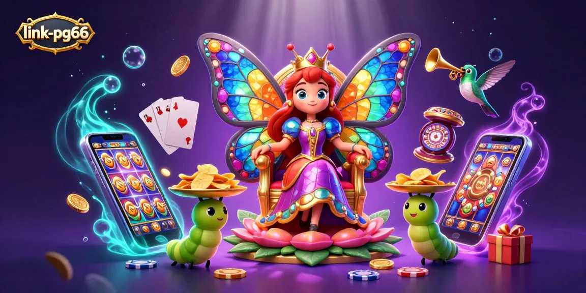 Experience thrills at link-pg66 with vibrant 3D casino elements showcasing games and excitement.
