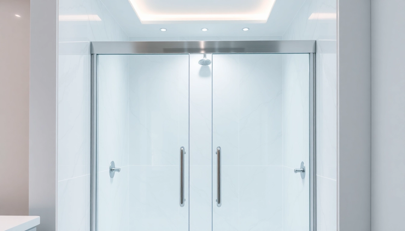 Enhance your bathroom with stylish sliding shower doors that offer modern elegance and practicality.