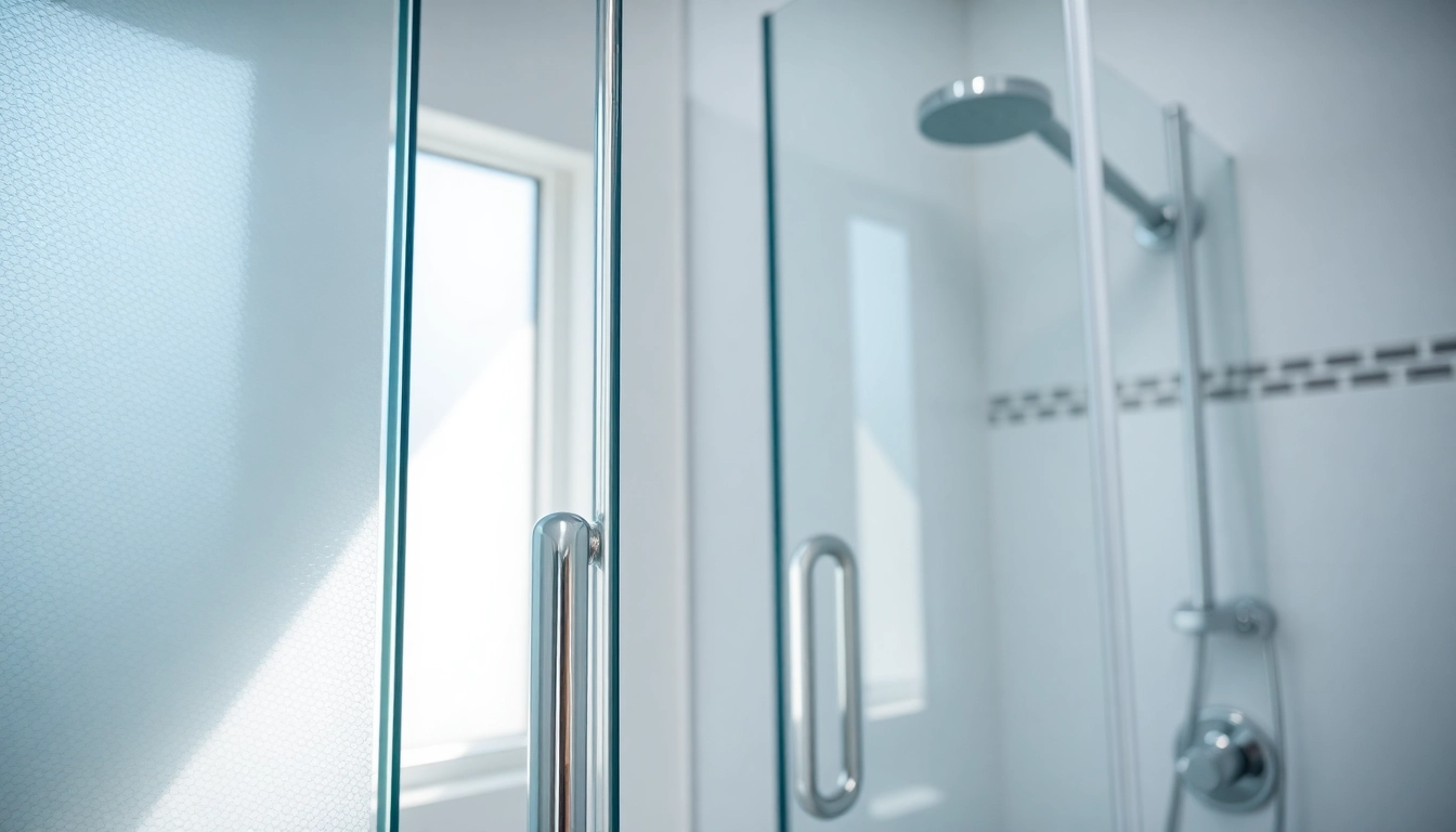 Shower doors uk showcased in a modern bathroom with elegant glass and chrome details.