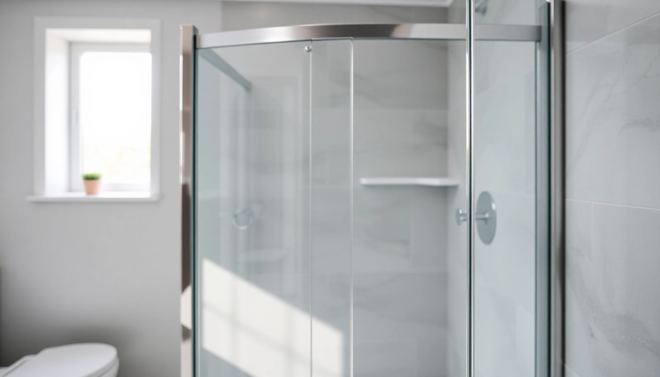 Dusche 100x100 in elegant Badezimmer mit modernen Designelementen und natürlichem Licht.