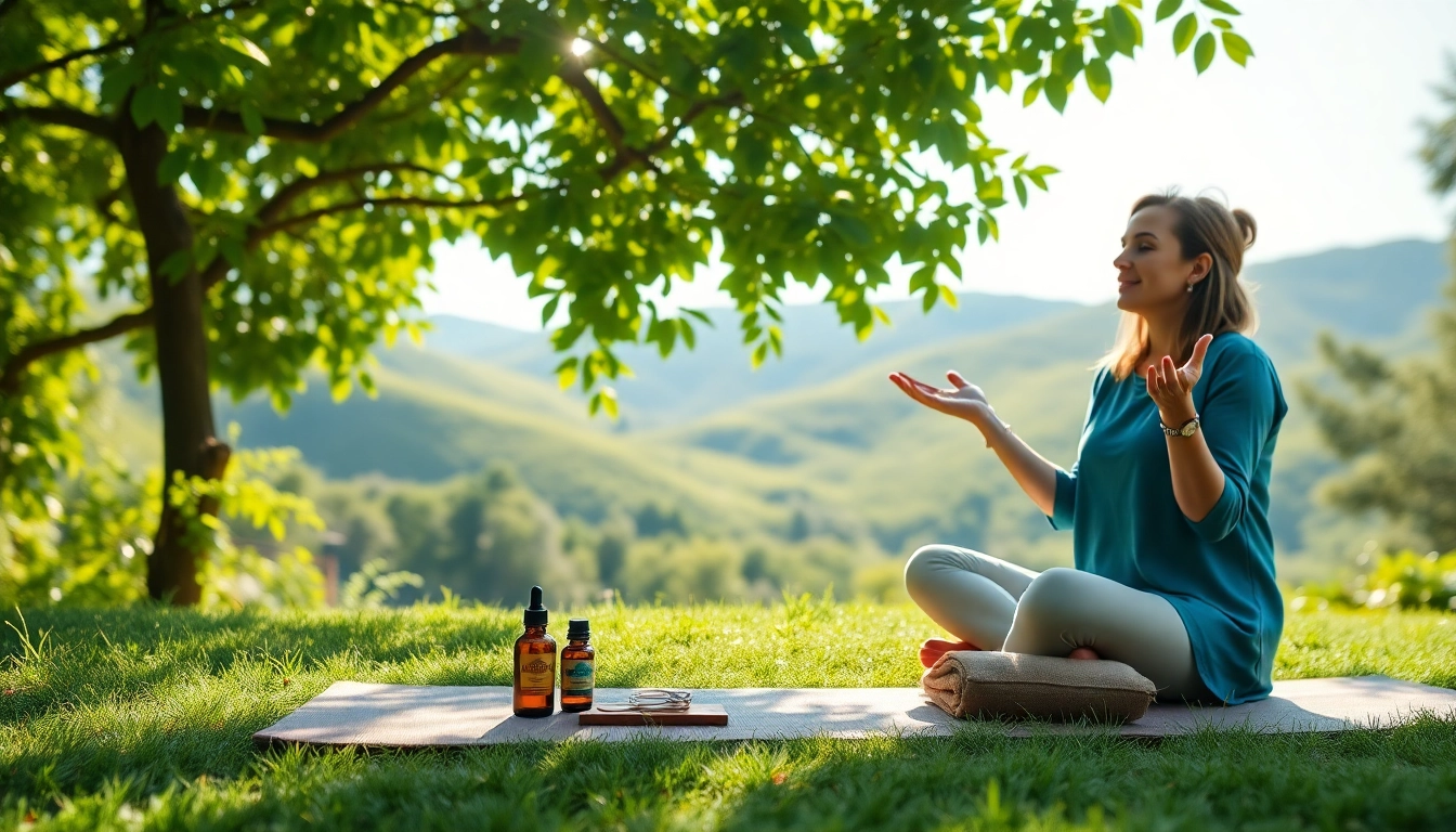 Enhancing mental wellness through outdoor relaxation with a serene coaching session.