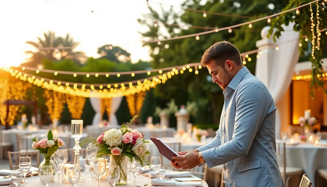 Plan your next event with Casablanca Hire Events's exquisite decorations and outdoor settings.